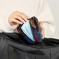 thumbnail image 5 of Sea Turtle Sanitary Napkin Bag, Sanitary Napkin Purse, Pencil Pouch with Zipper, Coin Pouch Zipper, 4.7x6.6x6.6 in, Velvet, Sponge, Oxford Cloth, 5 of 6