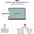thumbnail image 3 of [U] by UAG MacBook Air 13" Case M5 2026 M4 2025 M3 2024 M2 2022 - Translucent Durable Lightweight Impact Resistant Laptop Protective Cover, Lucent Ice/Black, 3 of 12