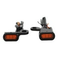 thumbnail image 1 of koolsoo Front LED Turn Indicator Light Blinker Fit for Softails Dynas Models Black Orange, 1 of 8