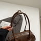 thumbnail image 4 of Bolso Bandolera para Mujer Compras Cuero PU Sólido (café), 4 of 9
