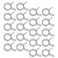 thumbnail image 4 of Guangmc 120pcs Stainless Steel Water Pipe Clips Double Wire Spring Fasteners 5mm, 4 of 6
