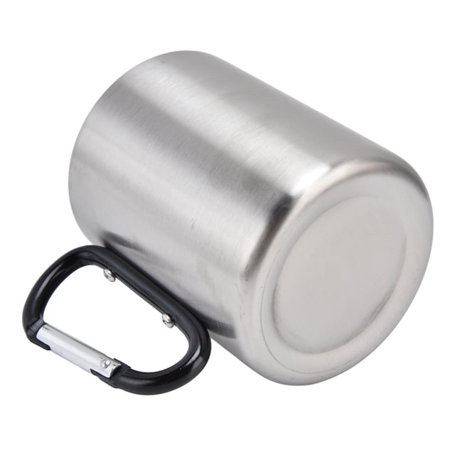 Pared Doble De La Taza 360ml Del Acero Inoxidable De Las Tazas De Café Que Acampa