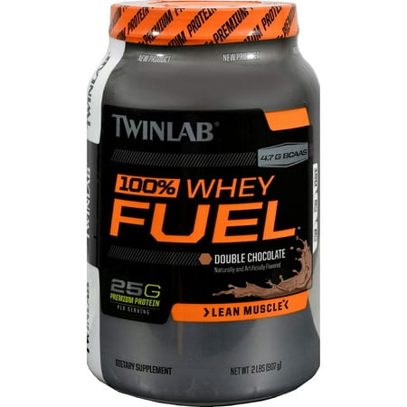 100% WHEY FUEL,CHOC,2 LB, 2 LB, TwinLab 100% Whey Fuel 100% WHEY PROTEIN CHOC 2LB 25g Premium Protein. Our best-tasting 100% Whey Fuel ever.., By