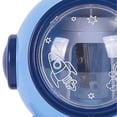 thumbnail image 2 of Spaceman Pencil Sharpener, Cute Cartoon Safe Flexible Electric Pencil Sharpener for Classroom Home Purple Blue, 2 of 3