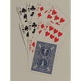 thumbnail image 3 of Bicicleta Card Deck 500 para seis manos con funda plegable de plástico, 3 of 7
