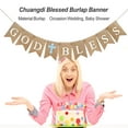 thumbnail image 3 of Baptism Decorations Delicate Religious Banner Adornment Flag Decoration Outdoor Hanging Banners for Scene Layout Decorating Use Blue, 3 of 6