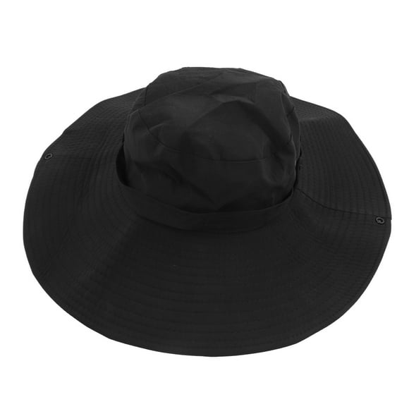 Summer Beach Sun Hat, Fishing Hat Waterproof Sun Protection For Fishing Black