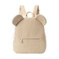 thumbnail image 2 of HJYCHN Toddler Backpack Cute Ears Design Lightweight Daypack for Kids Boys and Girls Preschool Travel School Backpacks for Boys Khaki One Size, 2 of 3