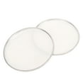 thumbnail image 2 of 2PCS 6.5in Drumhead Replacement Waterproof Polyester Film Drum Head Jazz Drum Accessory White, 2 of 7