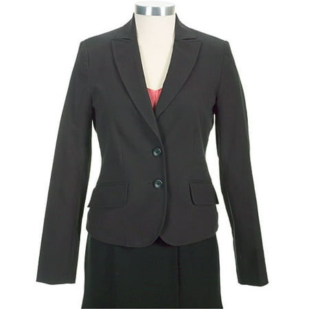 M.E. - Women's Plus Fitted Two-Button Blazer