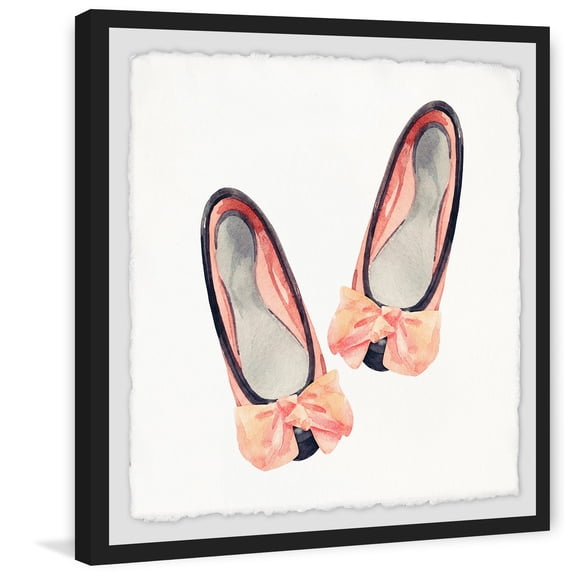 Little Bow Flats Framed Painting Print