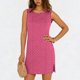 thumbnail image 2 of Vestido Casual Tops para las Mujeres Impresión Casual Cómodo sin Mangas Cuello Redondo Vestido sin Mangas Sólido para las Mujeres, 2 of 8