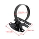 thumbnail image 4 of Kenally Soporte de montaje de calibre duradero de fácil instalación para vaina de medidor de calibre de coche, orificio único ajustable Kits de molduras para tableros de automóviles, 4 of 6