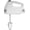 White, variant on 5-Speed Electric Hand Mixer with Bowl , Lightweight & Compact, 125 Power, White