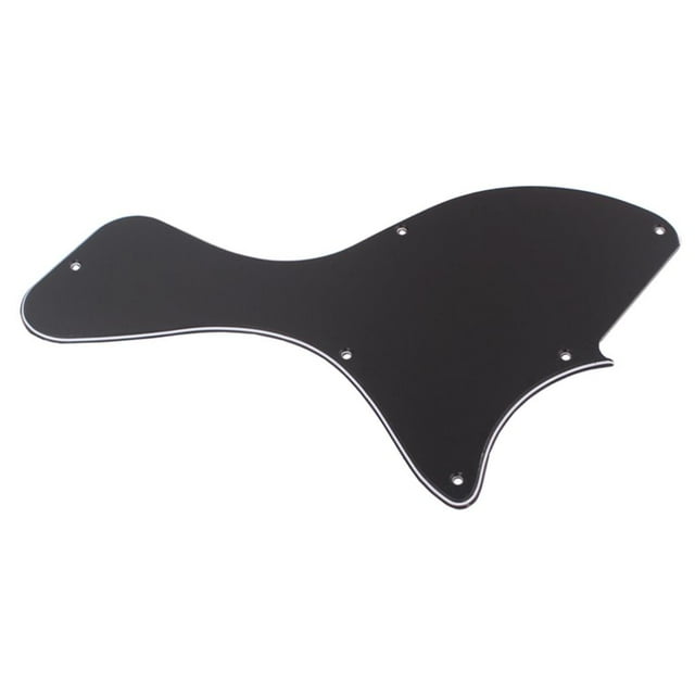 1Pc Guitarra eléctrica Pickguard Protector Scratch Palte para shamjiam Golpeadores de guitarra 3 capas 6 agujeros