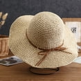 thumbnail image 2 of Women's Wide Brim Sun Hat with UPF UV Protection Summer Boho Hat for Beach Hiking Garden Travel/Beige, 2 of 8