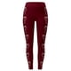thumbnail image 4 of Leggings Gibobby con forro polar y tallas grandes 3x para Mujer color Vino L, 4 of 5