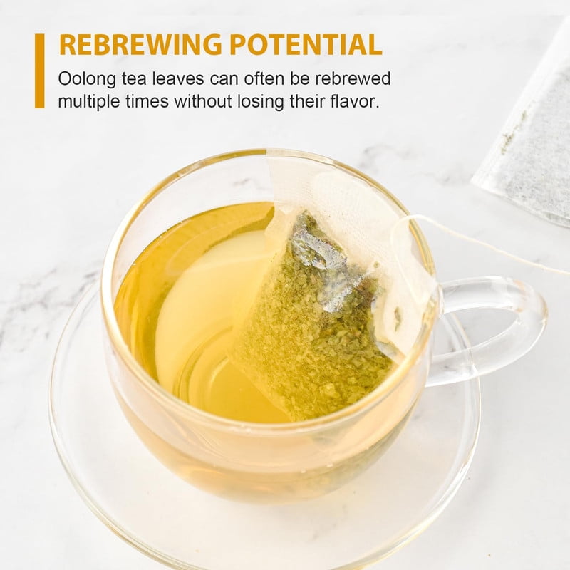 Soeos Organic Oolong Tea, 100 Tea Bags, 2 Packs, Total Of 200 Tea Bags 12.60 oz