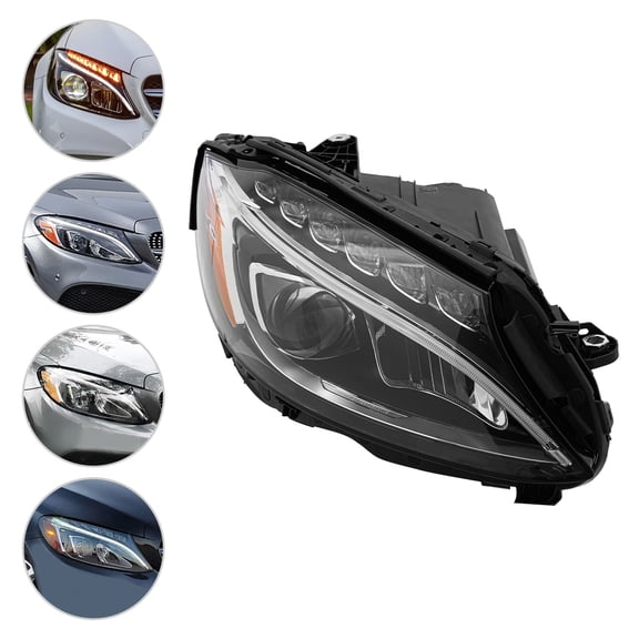 2015-2018 For Mercedes Benz C-Class C300 W205 LED Headlight Right Passenger Side