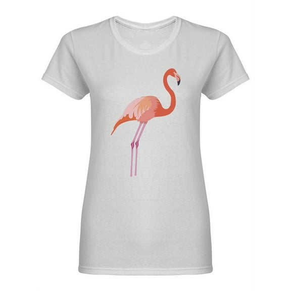 This Is Flamingo Shaped T-Shirt Women -Image by Shutterstock, Female x-Large