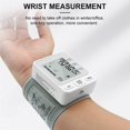 thumbnail image 4 of Wrist Blood Pressure Monitors Large LCD Display, for Home Use, 4 of 5
