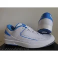 thumbnail image 2 of Ni - ke Ni - ke Air Jordan 2 Retro Low Unc White-University Blue Sz 18 [DV9956-104], 2 of 5