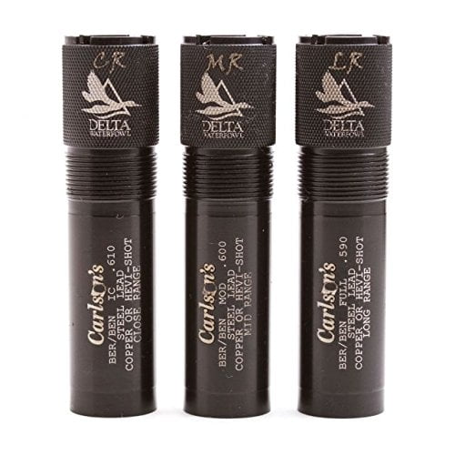 Carlson's Choke Tubes Waterfowl Beretta/Benelli Mobil 20GA Delta Waterfowl Ensemble de 3