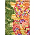 thumbnail image 2 of Summer Flip-Flop Family House Flag Beach Nautical Sandals Sand 28" x 40", 2 of 3