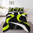 thumbnail image 1 of Erosebridal Geometric Stripe Comforter Sets Queen Size,Abstract Artwork Bedding Queen Comforter Set,Geometry Lines Decor,Reversible,Ultra Soft,3 Pieces, 1 of 7