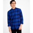 thumbnail image 1 of Inc International Concepts Chemise à Carreaux Homme Bleu Combo Large, 1 of 1