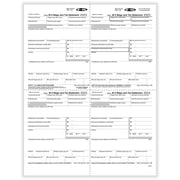 ComplyRight 2025 W-2 Tax Form 1-Part 4-Up 50/Pack (521650)