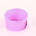 thumbnail image 6 of Silicone Cake 4/6/8/10 Inch Heat DIY Round Shaped Mould For Kitchen Round Cake Silicone Baking Pan Multi Dimension/ Round Cake Mold Purple 8 Inch, 6 of 8