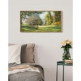 thumbnail image 6 of Drsoum Vintage Landscape Wall Art Flower Garden Wall Prints Classic Retro Farmhouse Rustic Decorations for Living Room Bedroom 8x16in Natural Framed, 6 of 6