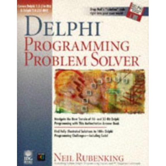 Pre-Owned Delphi Programming Problem Solver (Paperback) 1568847955 9781568847955