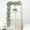 D, variant on Gmogad Artificial Eucalyptus Garland, 6.5ft Realistic Willow Leaf Vine, Party Wedding Rattan Decoration, Indoor Outdoor Party Decor for Backdrop Arch Centerpiece Wall Ceiling Dangling Greenery