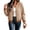 Orange_#X006, variant on Womens Plaid Bomber Jacket Zip Up Stand Collar Coat Long Sleeve Sweatshirt Jacket with Pockets Casual Loose Fit Baseball Tops,Brown 3XL