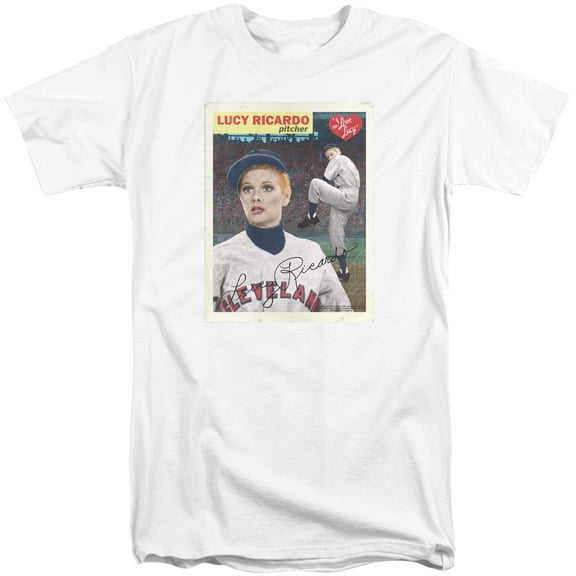 I Love Lucy - Trading Card - Tall Fit Short Sleeve Shirt - X-Large