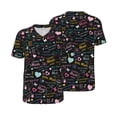 thumbnail image 3 of Daiia I love you Mom Mens Baseball Jersey Button Down Shirts Short Sleeve Sports Uniforms-4X-Large, 3 of 9