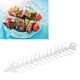 thumbnail image 5 of Brochetas Planas de Doble Rama Acero Inoxidable Se Pueden Reutilizar Brochetas para Barbacoa Adecuadas para Cocina y Camping ANGGREK Otros, 5 of 8