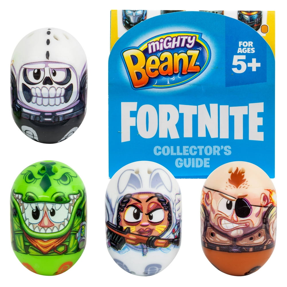 Mighty Beanz Fortnite 4 Pack - Walmart.com - Walmart.com