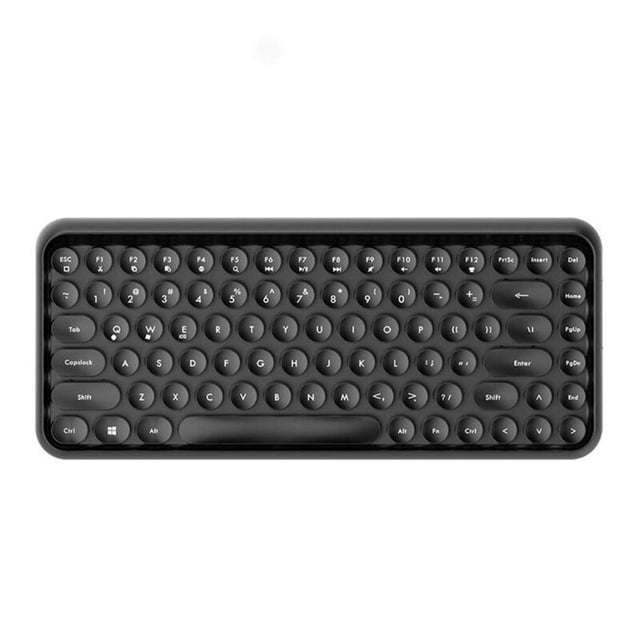 tredstone 308i Bluetooth Wireless Keyboard 84 Keys Round Button Gaming Keyboard Compatible for Windows/Mac/Android/Ios