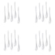 thumbnail image 1 of 20 Piezas Cucharas de Huevo de Porcelana Cucharas de Cerámica Cuchara de Café Cuchara de Postre Cuchara, 1 of 5