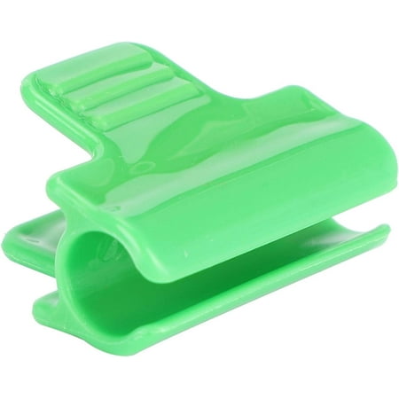 Greenhouse Film Clip, 24Pcs Plastic Film Clip Connector Kit Horticultural Tools Pressing Film Clip Clamps Greenhouse Accessories for 11mm Tube