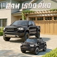 thumbnail image 3 of iYofe Ram 1500 RHO 24V 2 Seater Truck Powered Ride on with Remote Control&Bluetooth, Black, 3 of 10