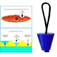 thumbnail image 2 of Remplacement Silicone Canot Slupper Plug Kayak Bateau Radeau Drain Trous Bouchon Bung Blue, 2 of 7