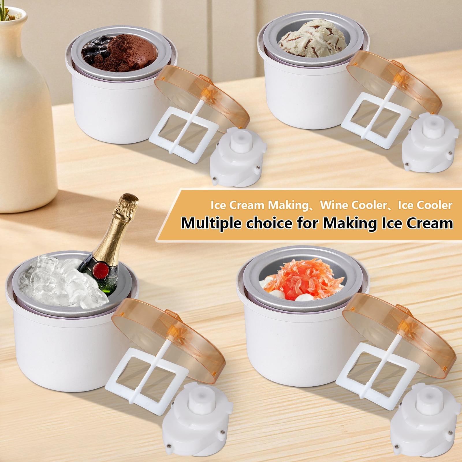 KBS Bread Maker Replacement Parts for ice cream making,Ice cream bucket,Premium MBF-070 Ice cream version Models