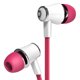 thumbnail image 1 of Sidaley Auriculares intrauditivos de 3,5mm para teléfono móvil, auriculares estéreo para ordenador con micrófono de reducción de ruido para Cables de audio/vídeo rosado, 1 of 6