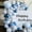 Blue White, variant on GoXteam Balloon Garland Kit, Nude Pastel Pink Blue Gold Balloons Gold and Rose Gold Confetti Balloons for Wedding Bridal Shower Princess Party Girl Birthday Baby Shower Decorations