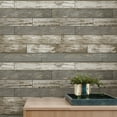 thumbnail image 3 of NuWallpaper Beige Scrap Wood Peel and Stick Wallpaper, 3 of 6