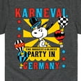 thumbnail image 3 of Peanuts - Karneval Biggest Oldest Party Germany - Toddler & Youth Short Sleeve Graphic T-Shirt, 3 of 6